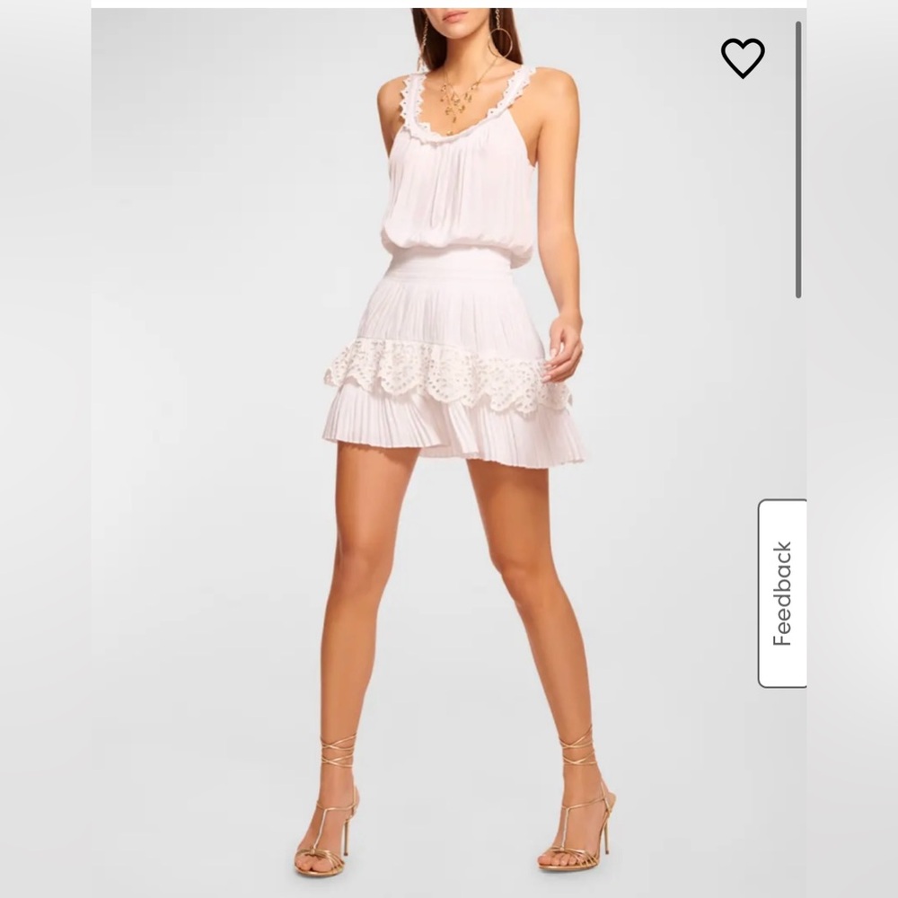 Pleated Mini Dress